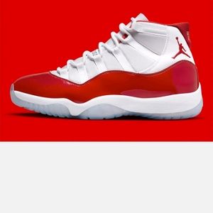 Jordan 11 (Cherry Red & White)